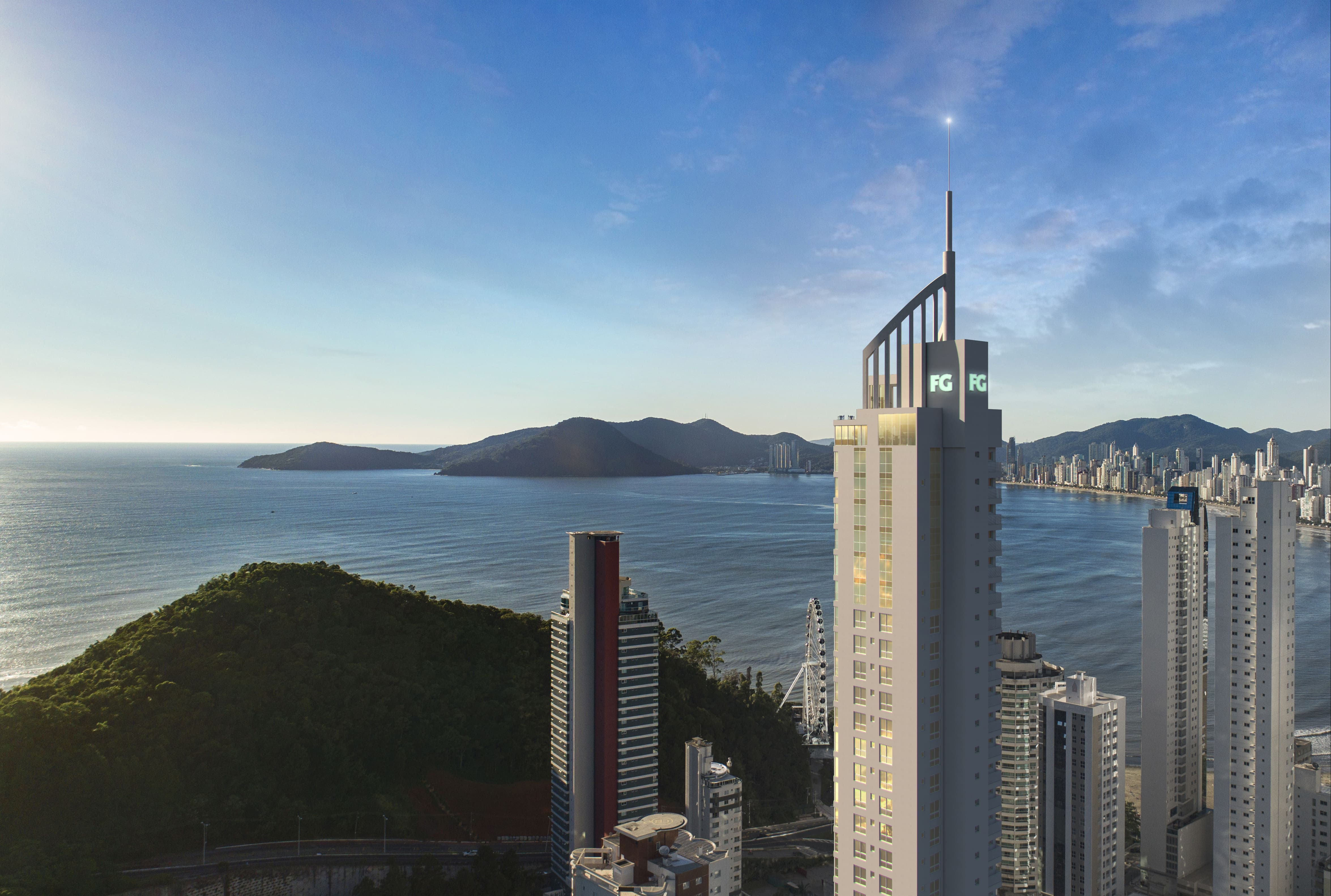 Venda de andar alto no Blue Coast Tower