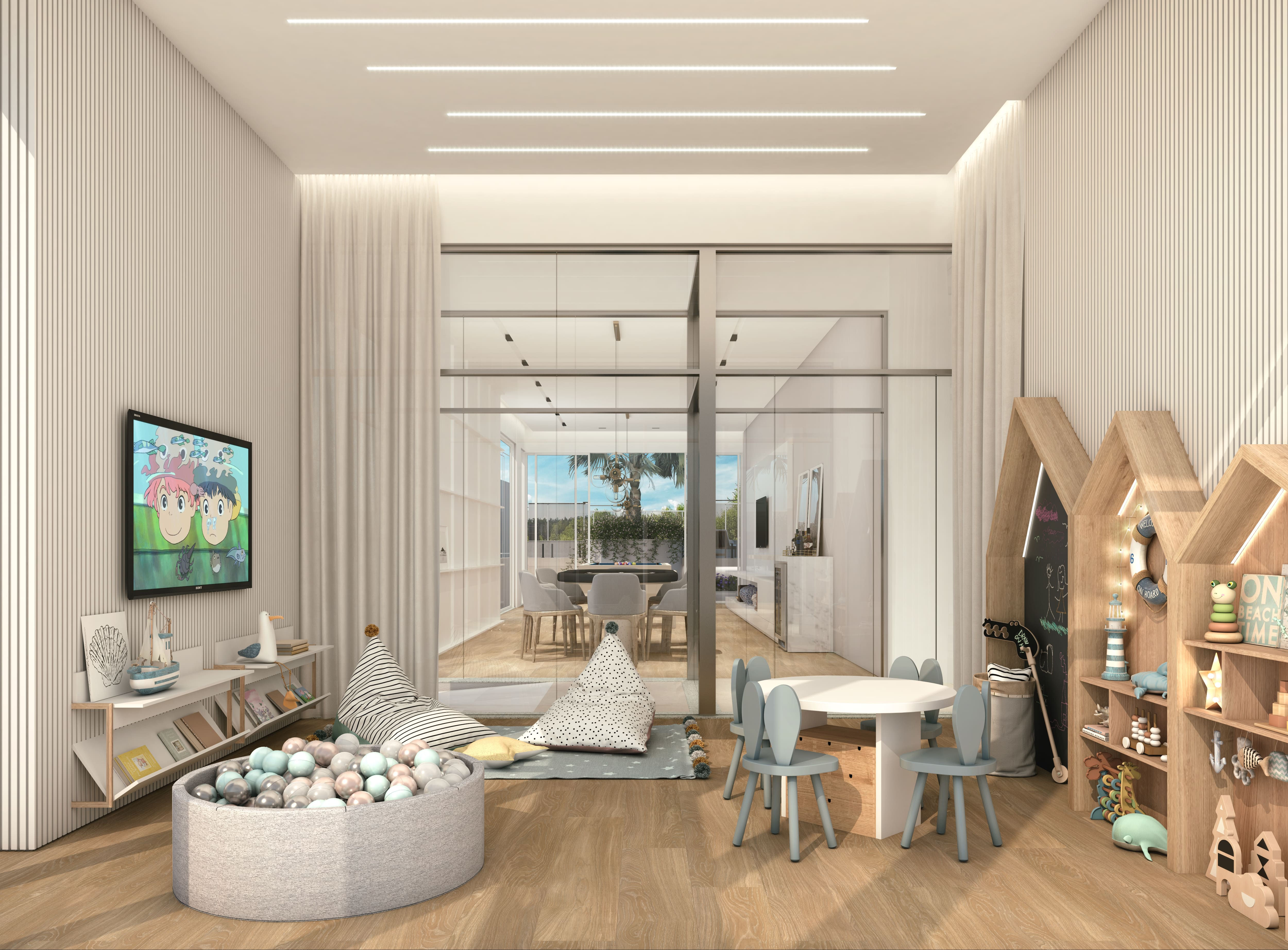 Venda de andar alto no Blue Coast Tower