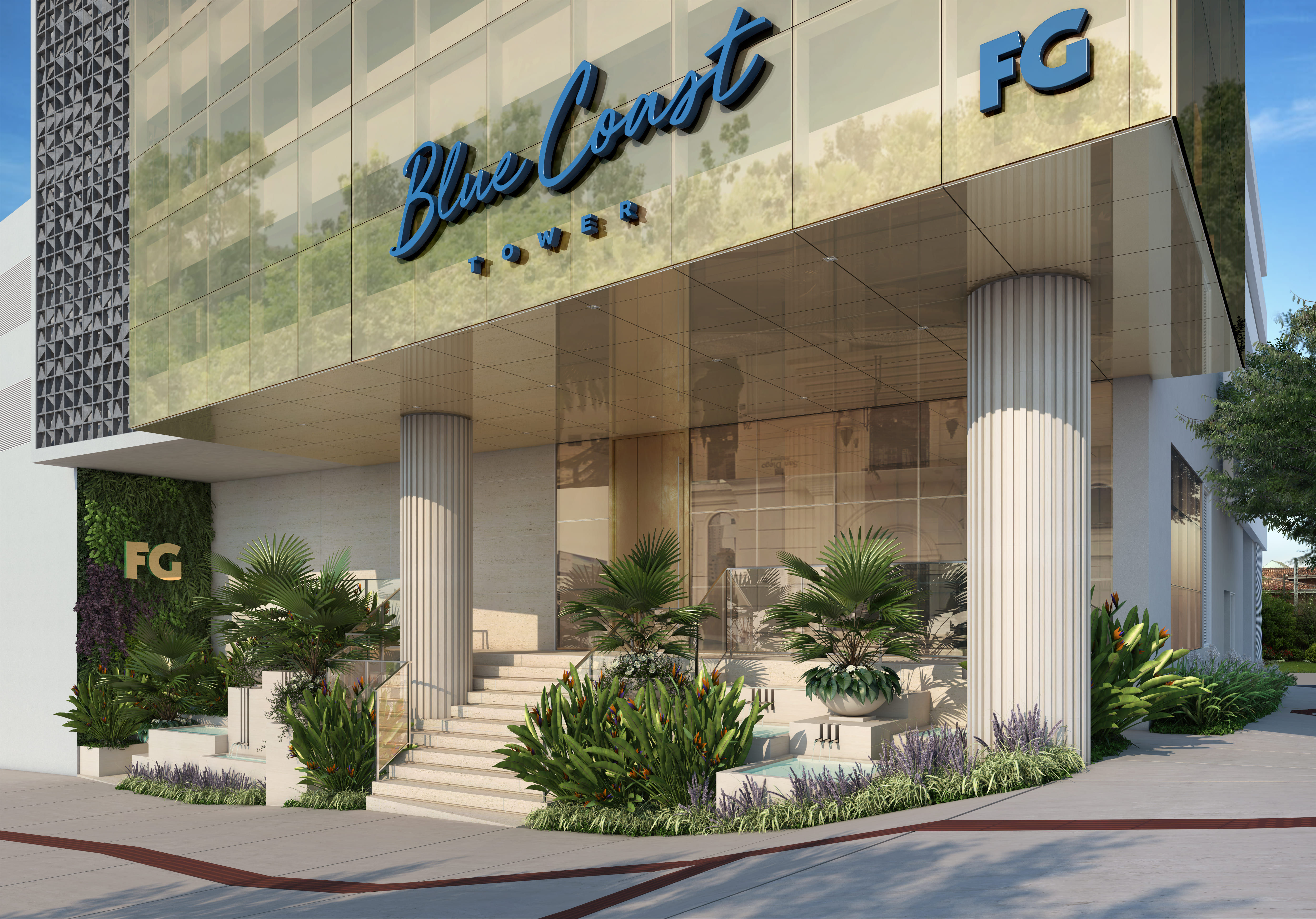 Venda de andar alto no Blue Coast Tower