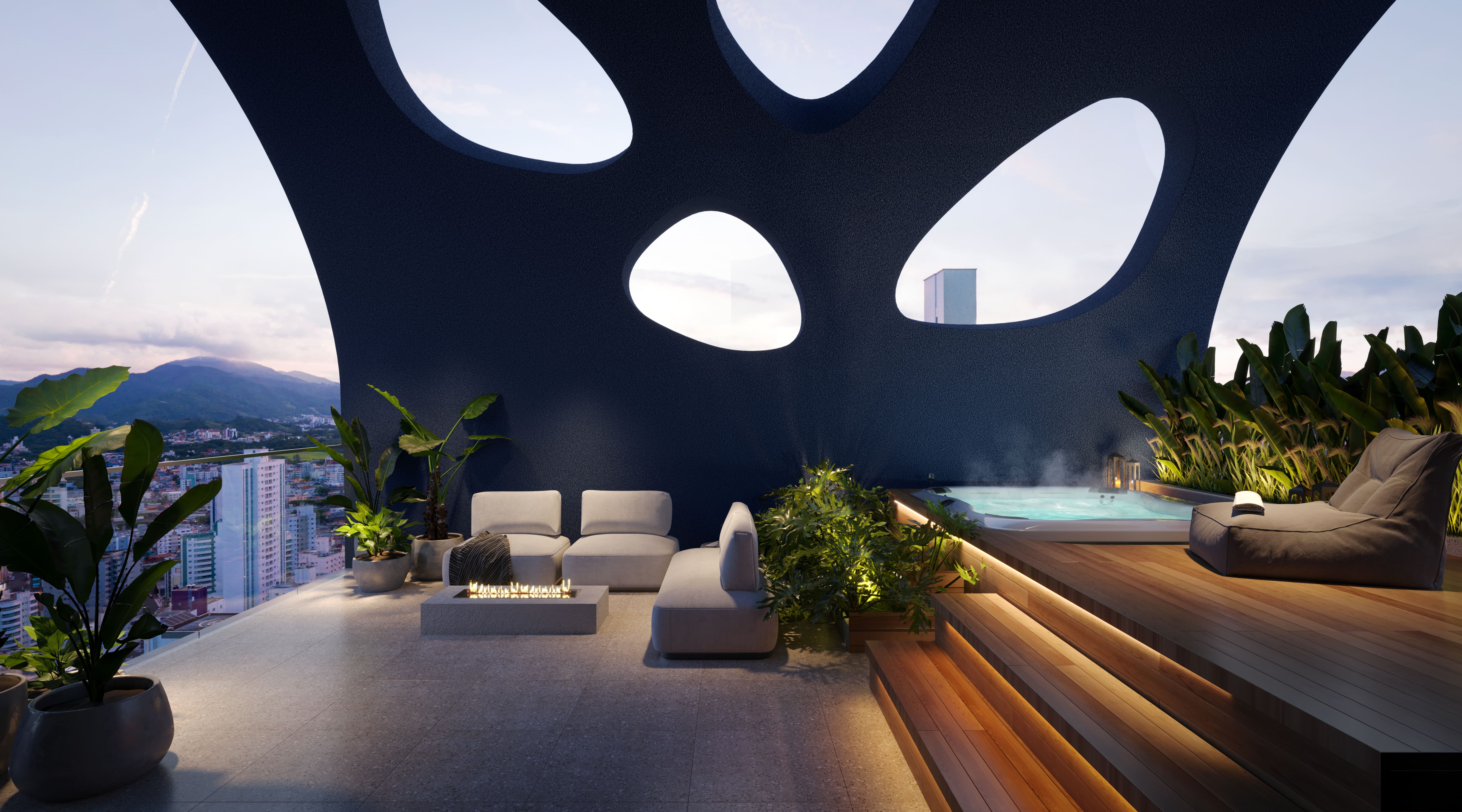 Apartamento no Edifício Azzurro Arrka Boutique Appartamenti