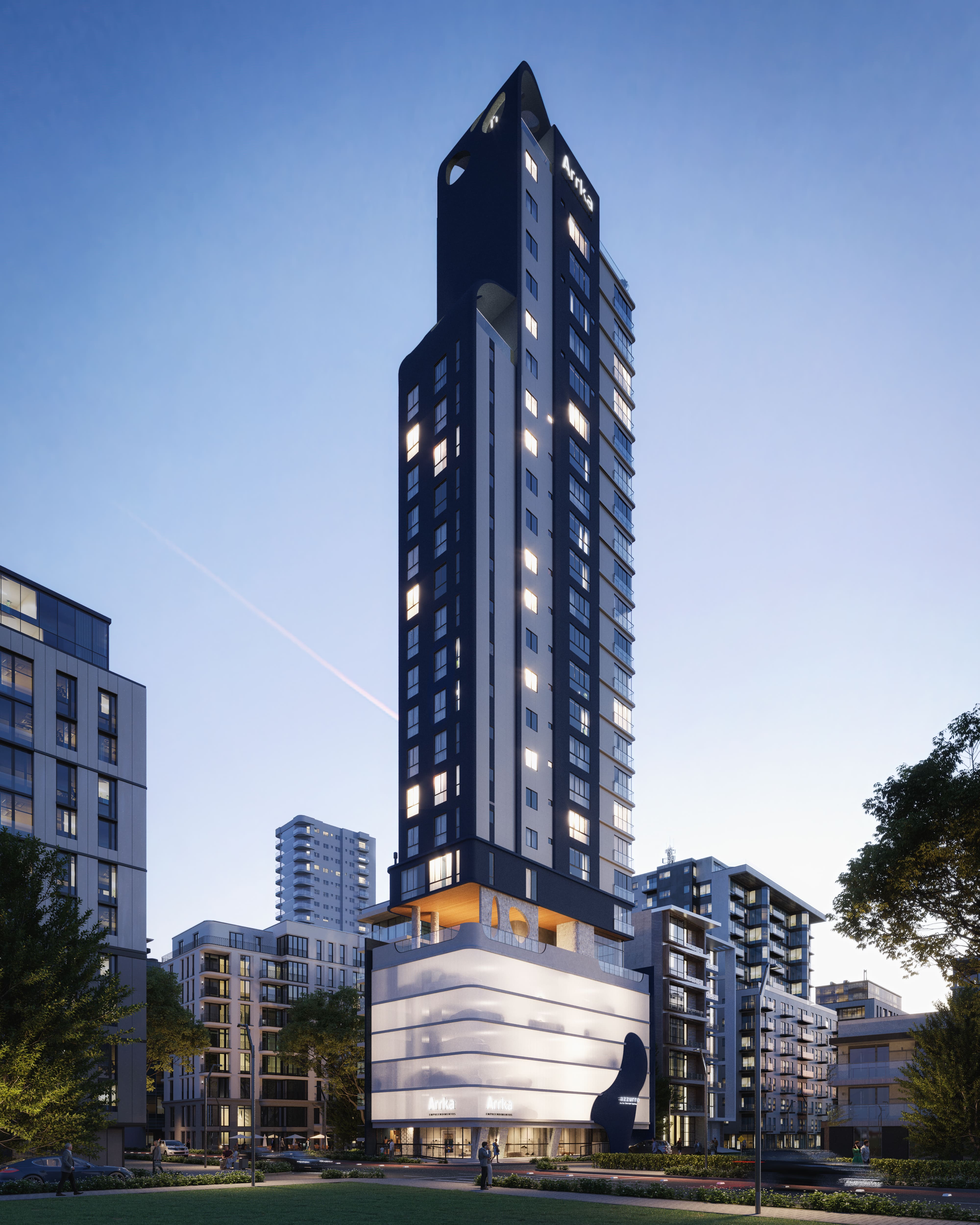 Apartamento no Edifício Azzurro Arrka Boutique Appartamenti