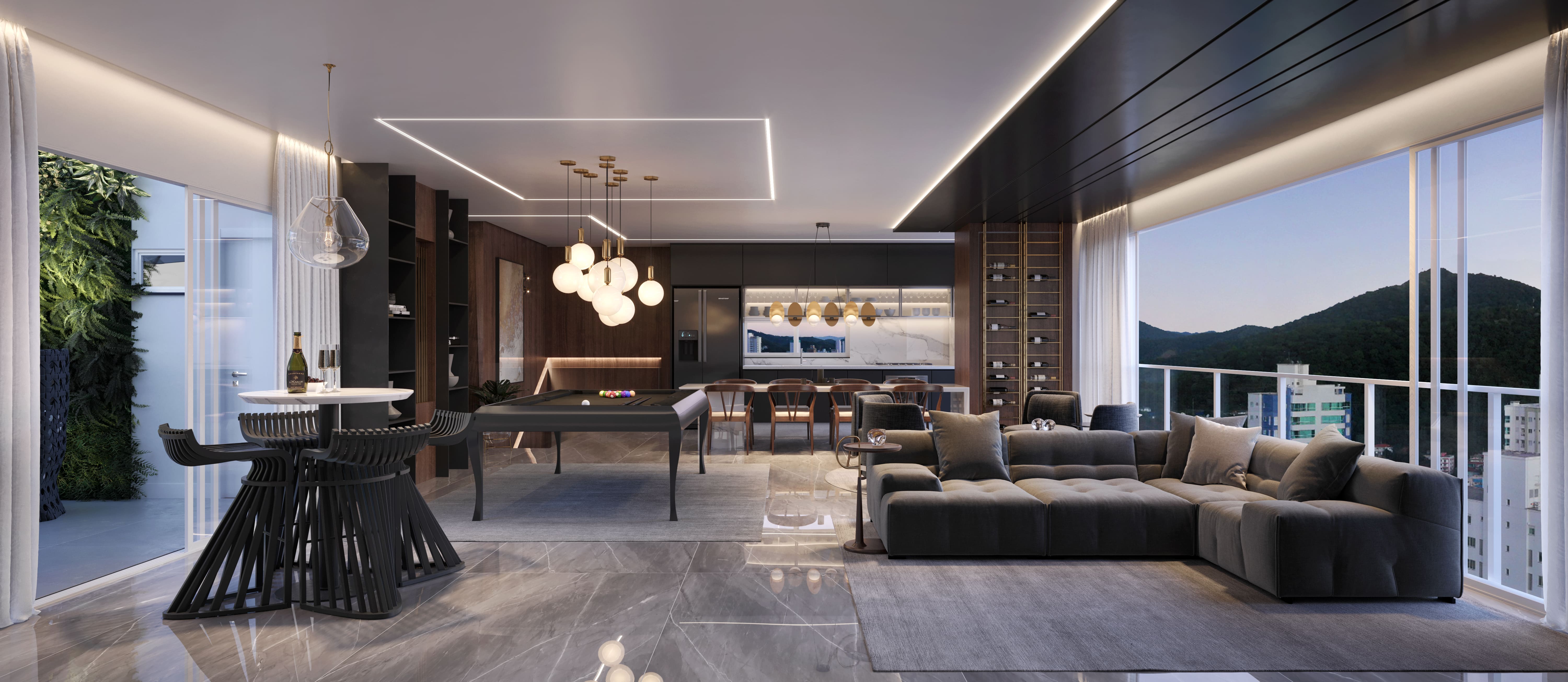 Apartamento Decorado no Timeless Arrka At Alvin