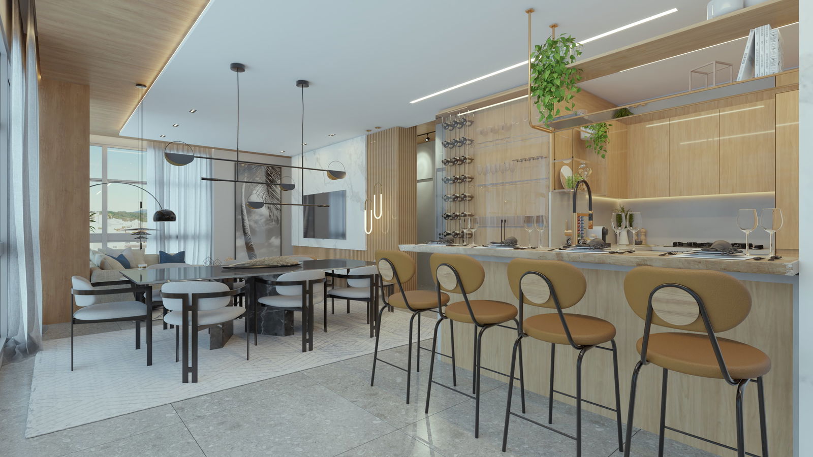 Venda de andar alto no The View Apartments