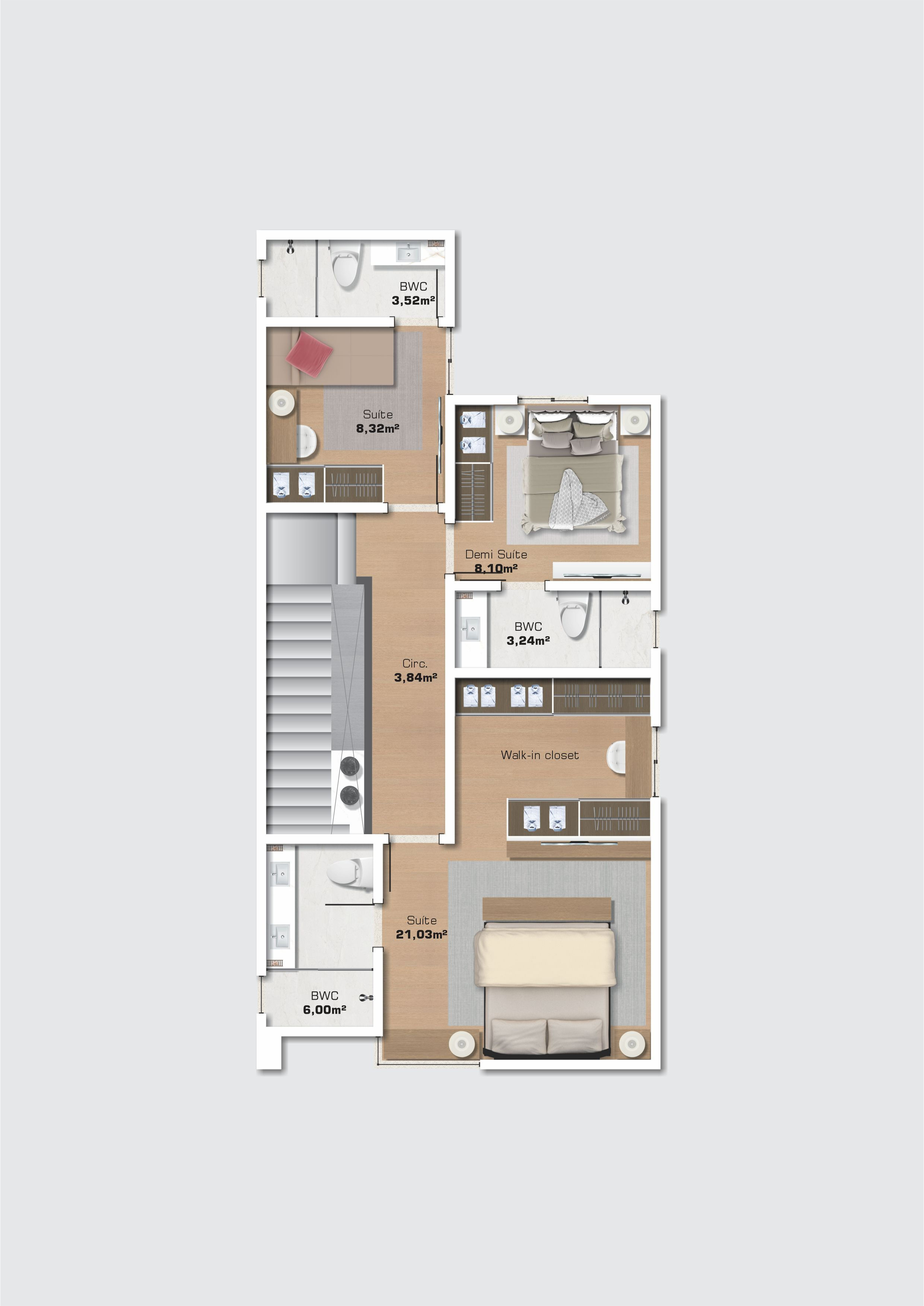 Residência sofisticada no Ariribá Houses
