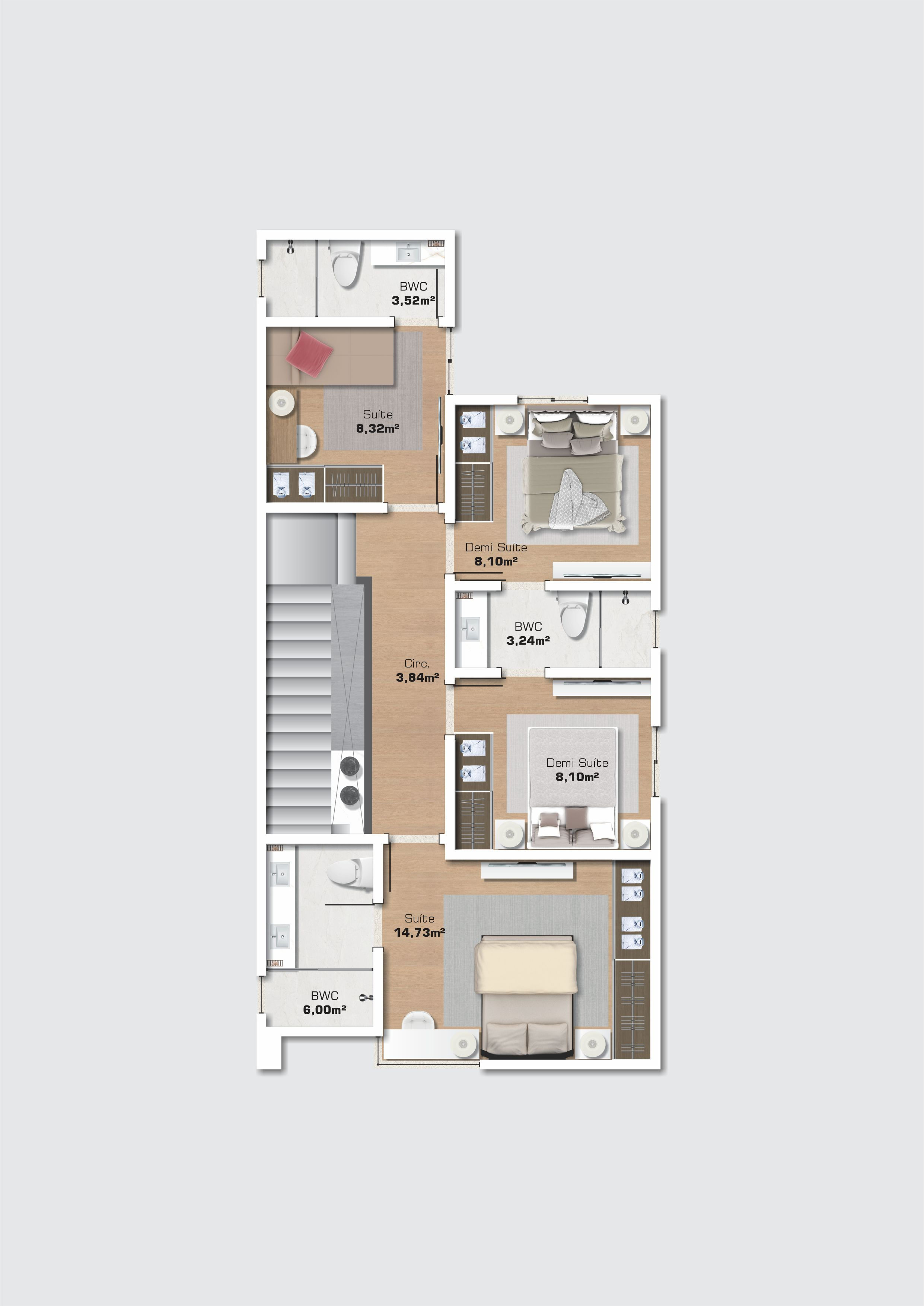 Residência sofisticada no Ariribá Houses