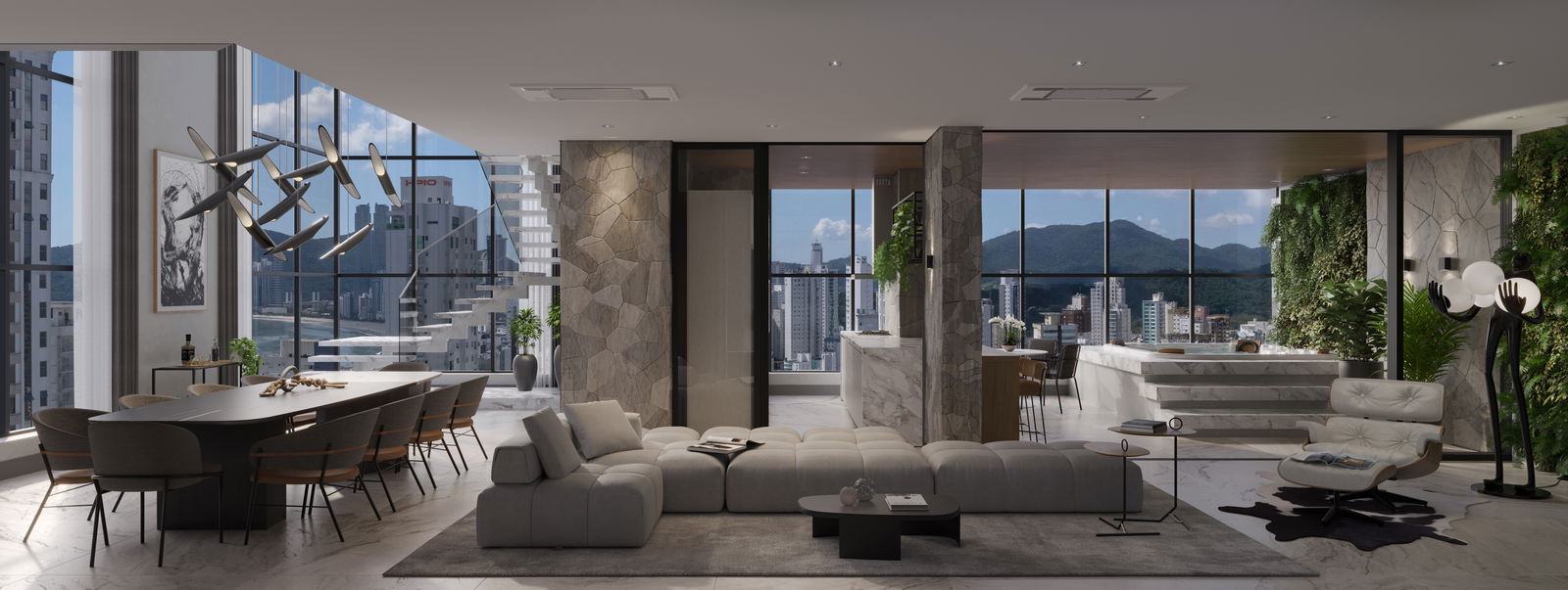 Andar alto à Venda no Línea Living Concept
