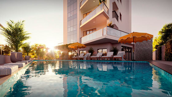 Apartamento no Residencial Cyano Mare à venda