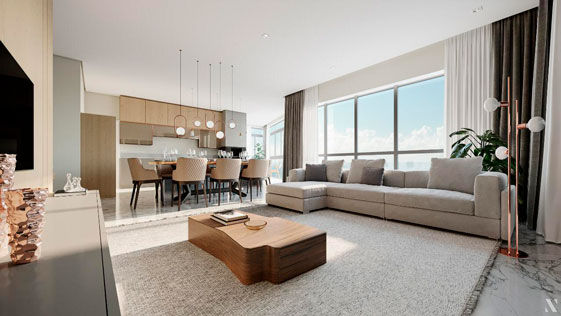Apto à venda no Edifício Residencial Cyano Mare