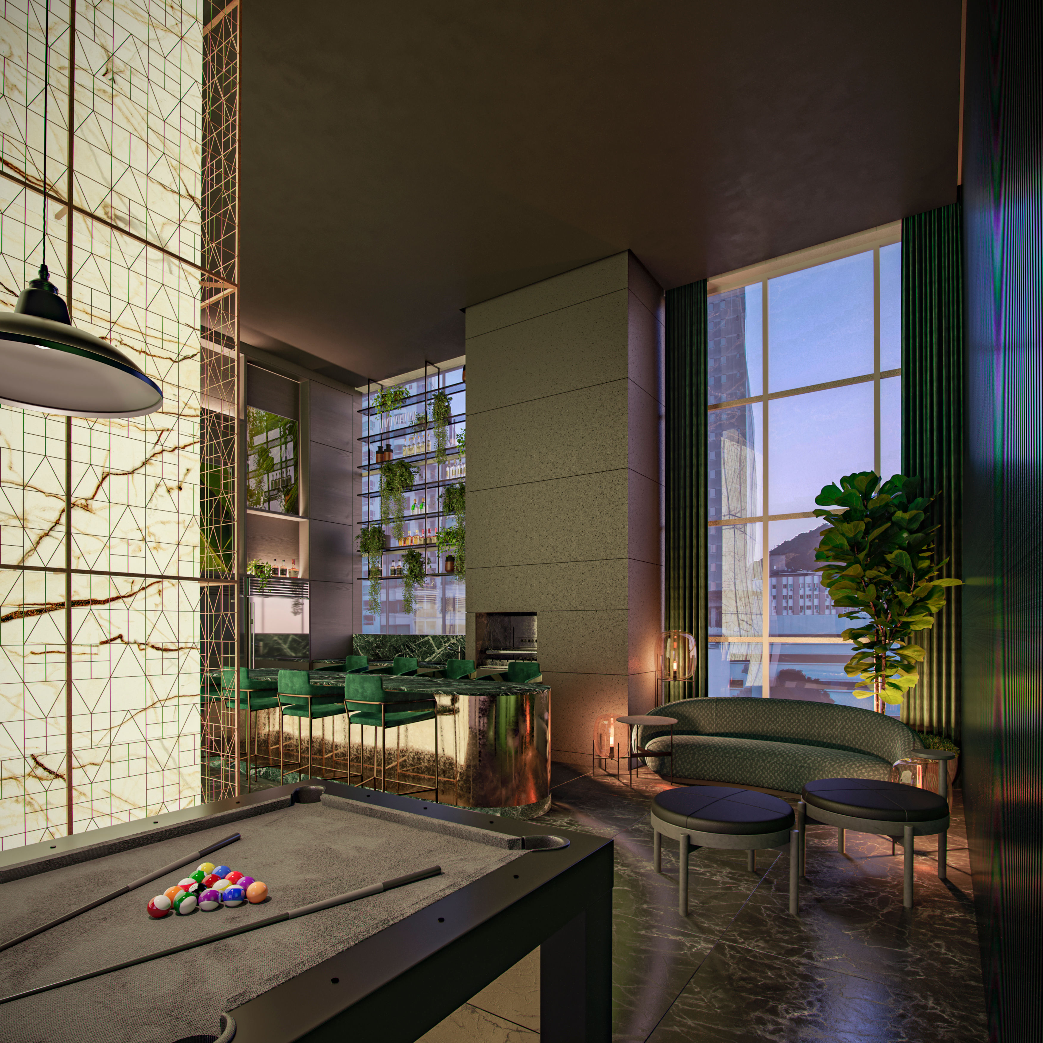 Edifício Residencial Diamond Crystal Tower apartamento à venda