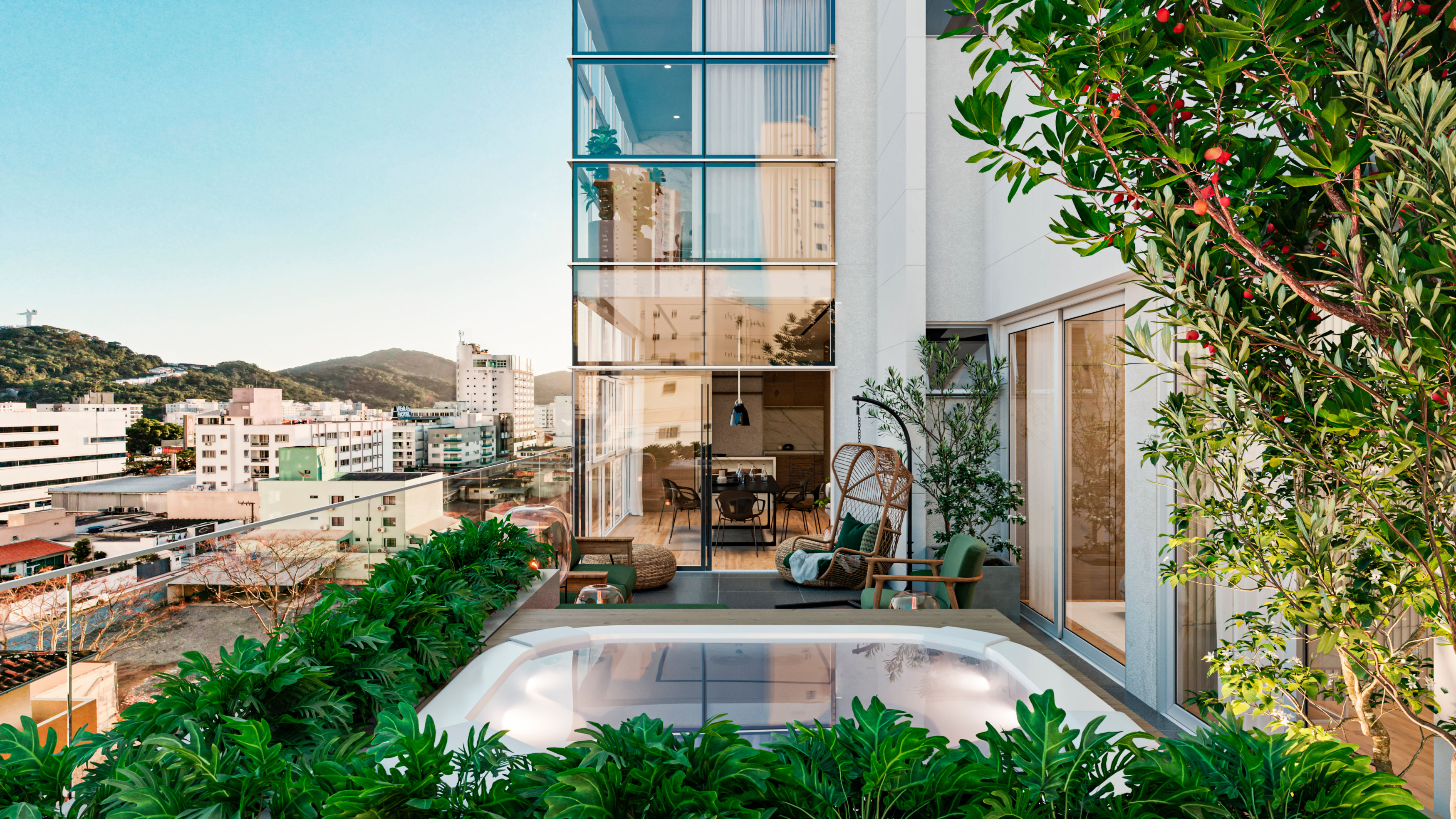 Venda de andar alto no Residencial Diamond Crystal Tower Residence