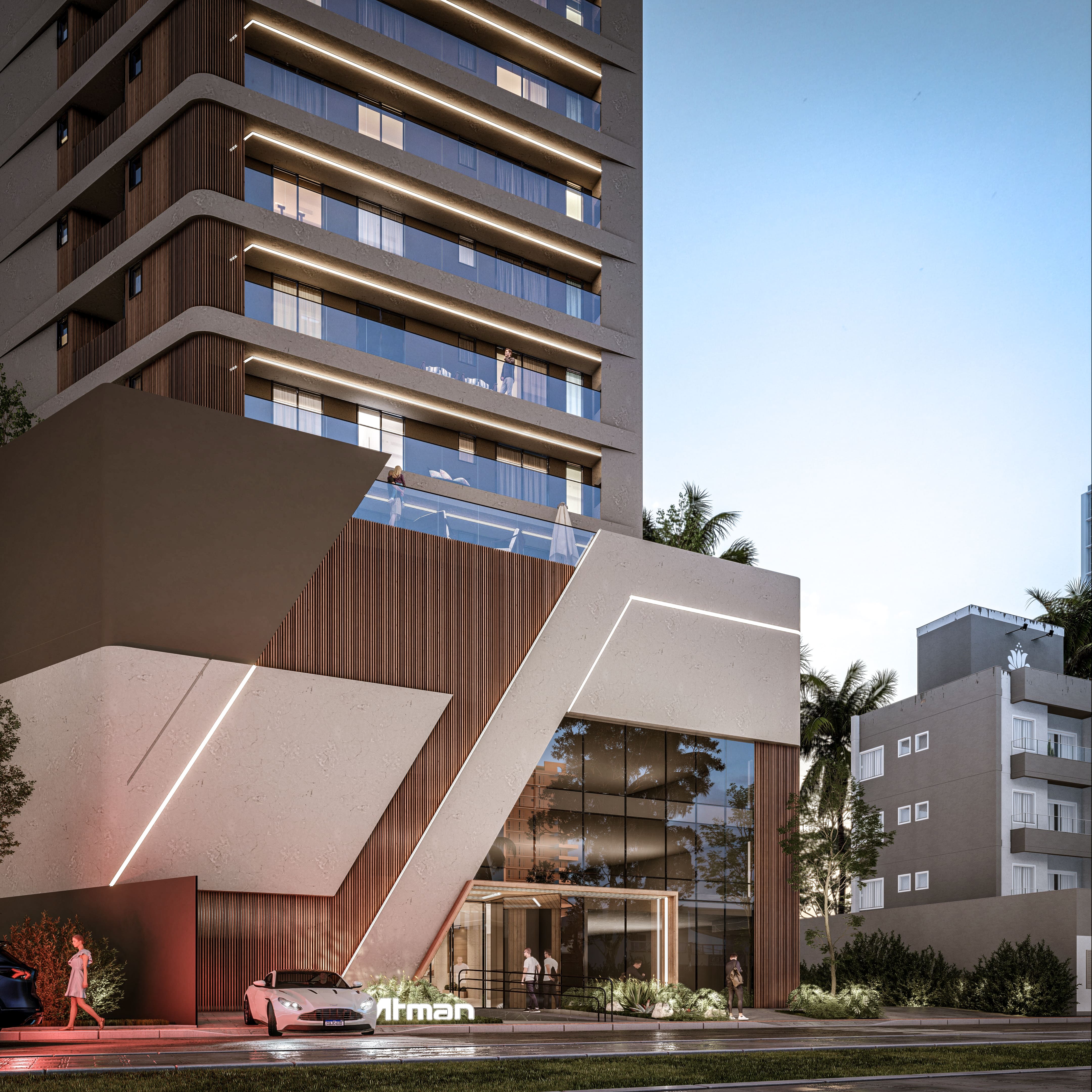 Andar alto no Edifício Residencial Atman