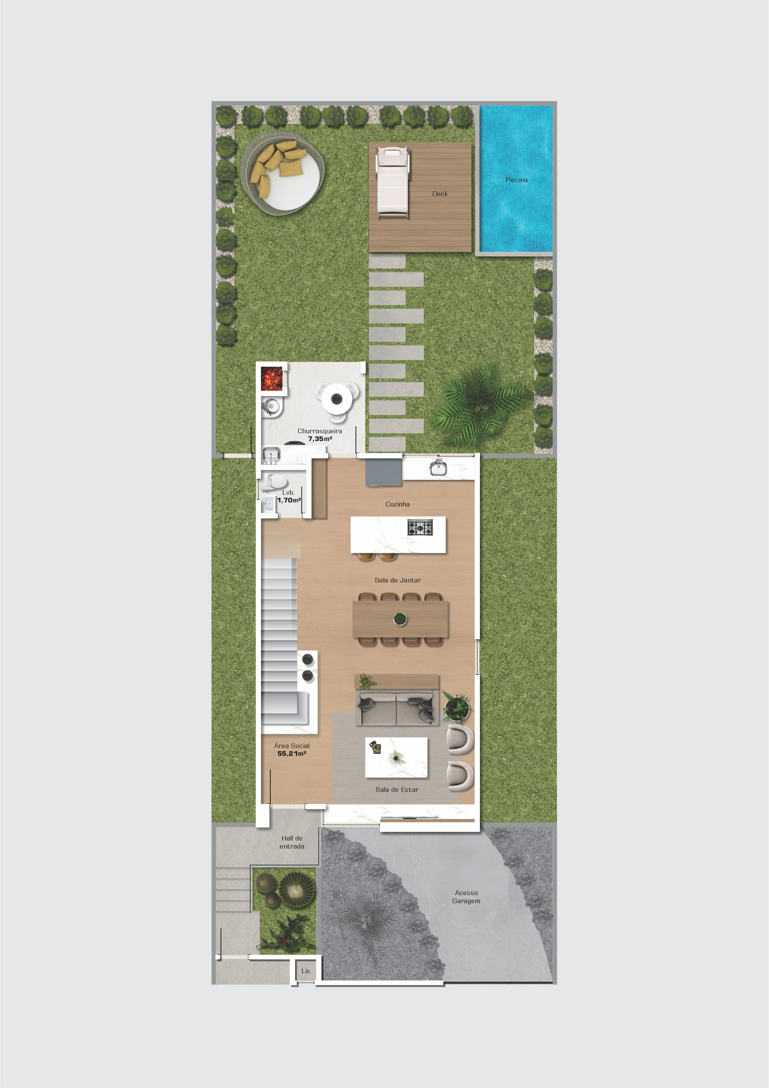 Casa disponível à venda no Ariribá Houses