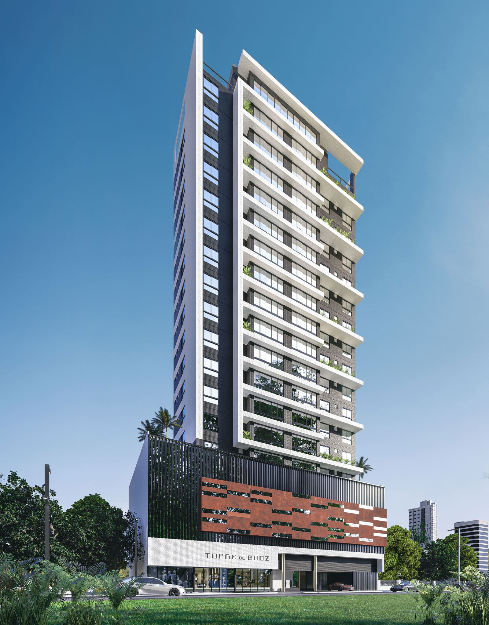 Venda de andar alto no Torre de Booz Residence