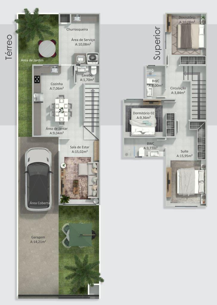 Residência sofisticada no Residencial Versailles