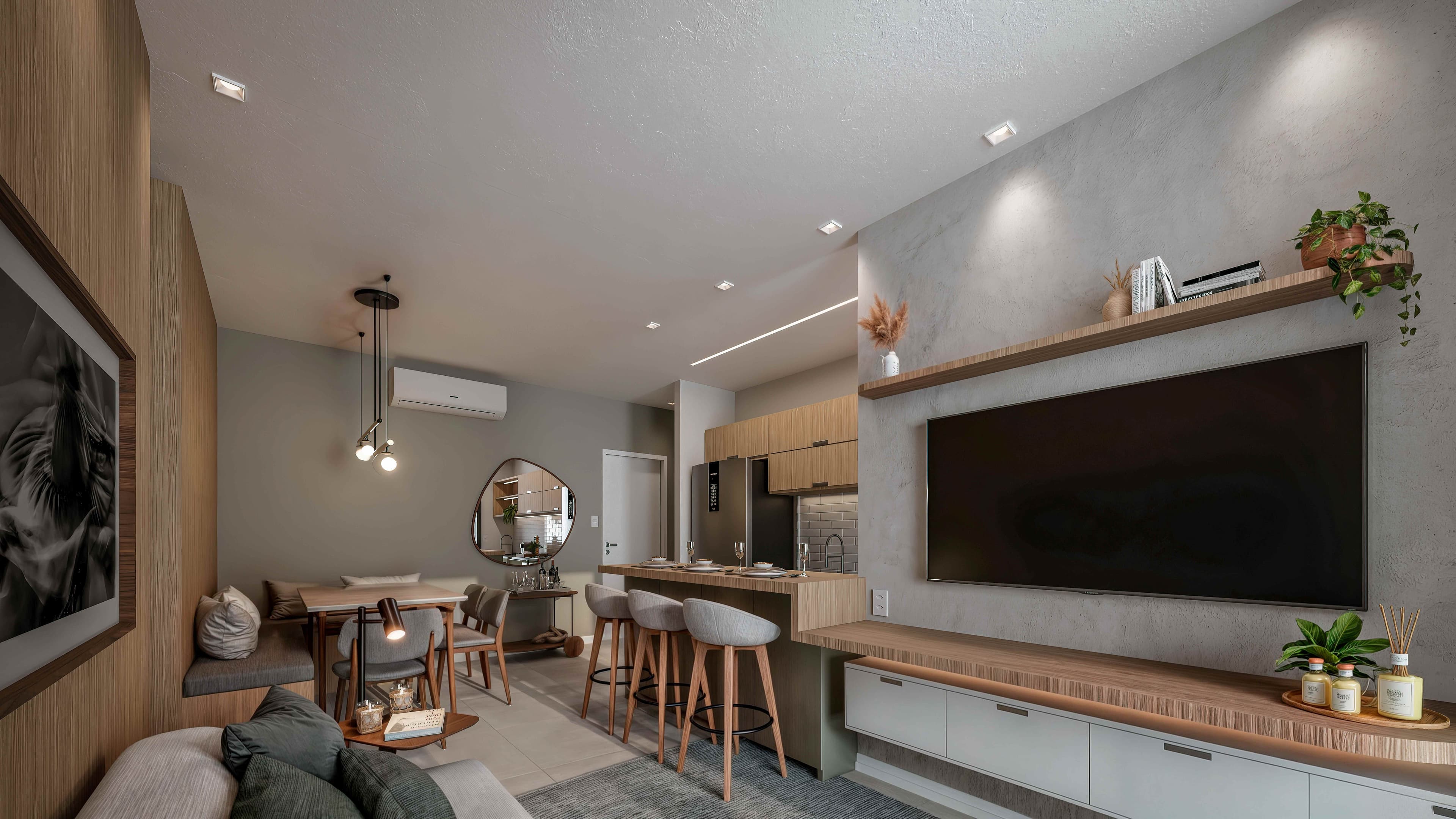 Apartamento no Residencial Collina Del Mare