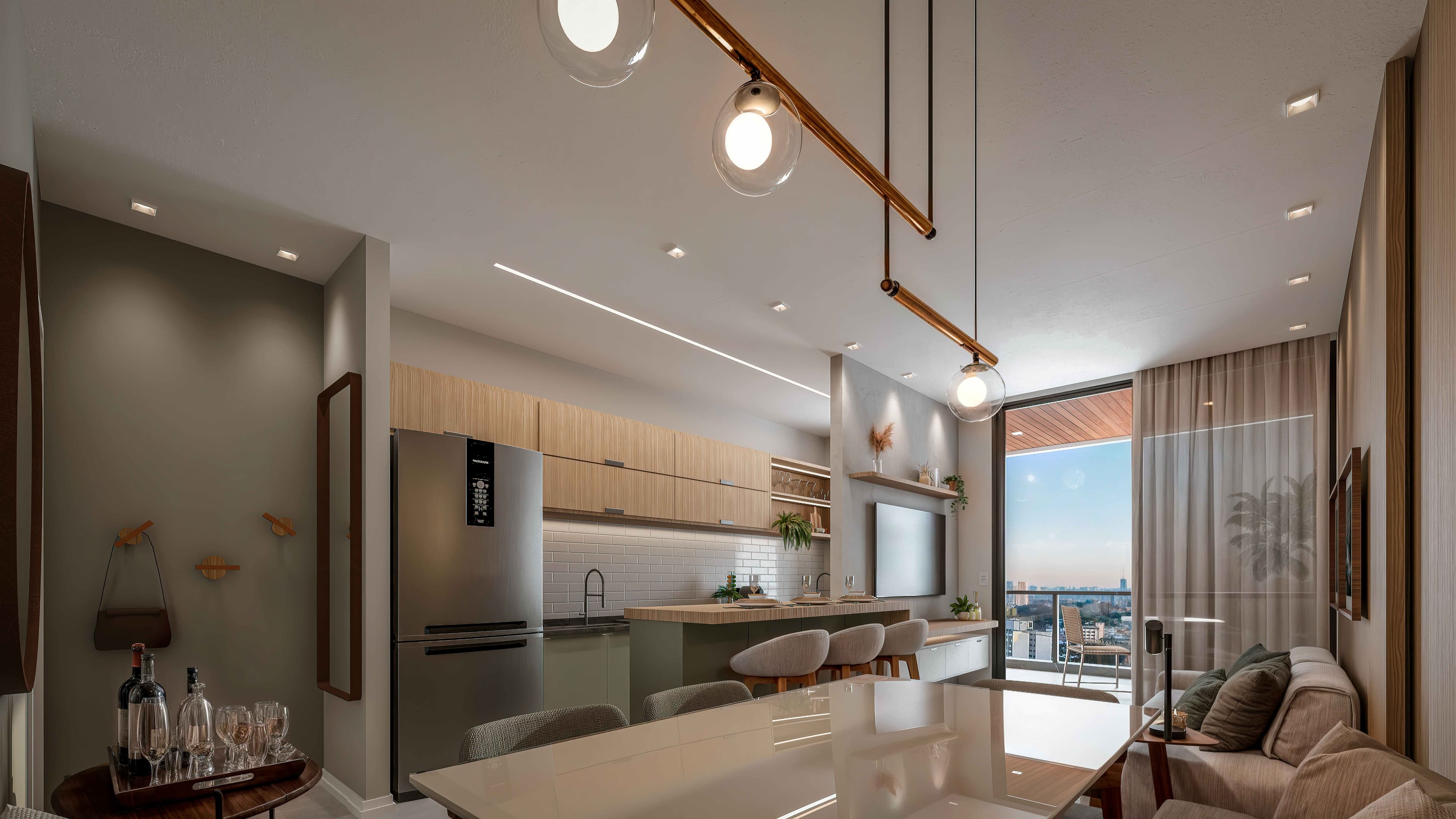 Andar alto no Edifício Residencial Collina Del Mare