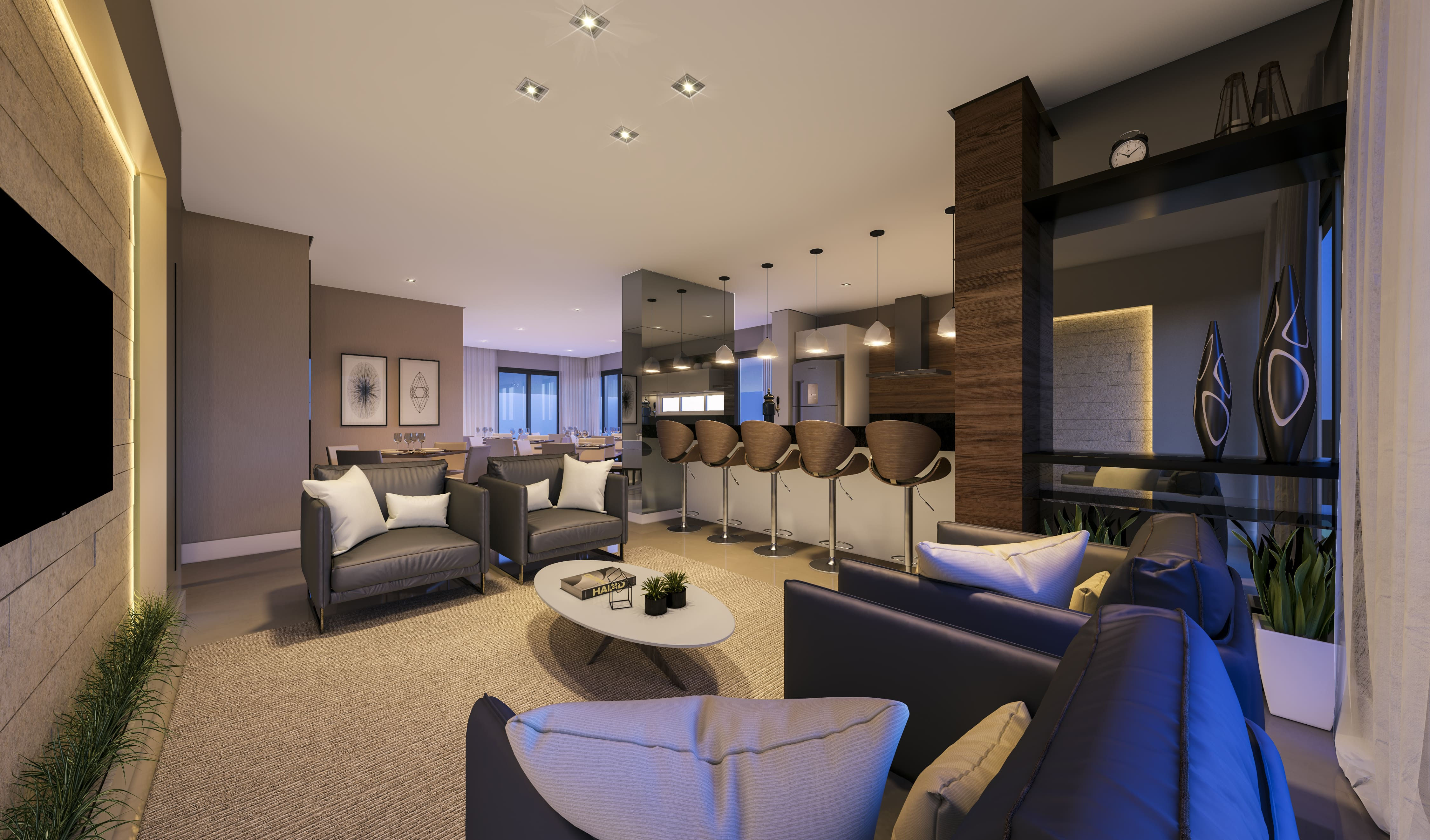 Apartamento no Residencial Bremen Dörf