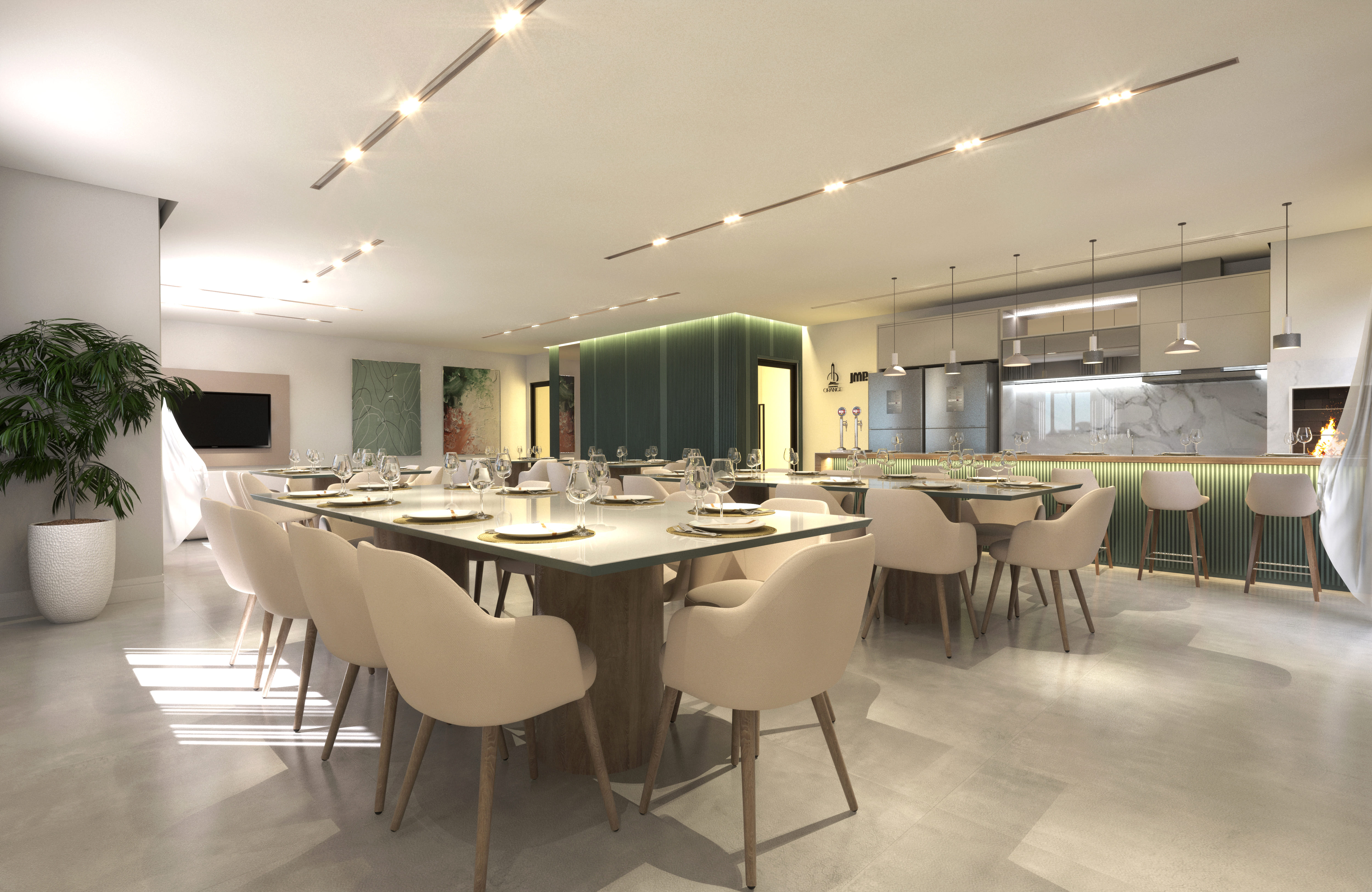 Apartamento no Residencial Farol de Orange