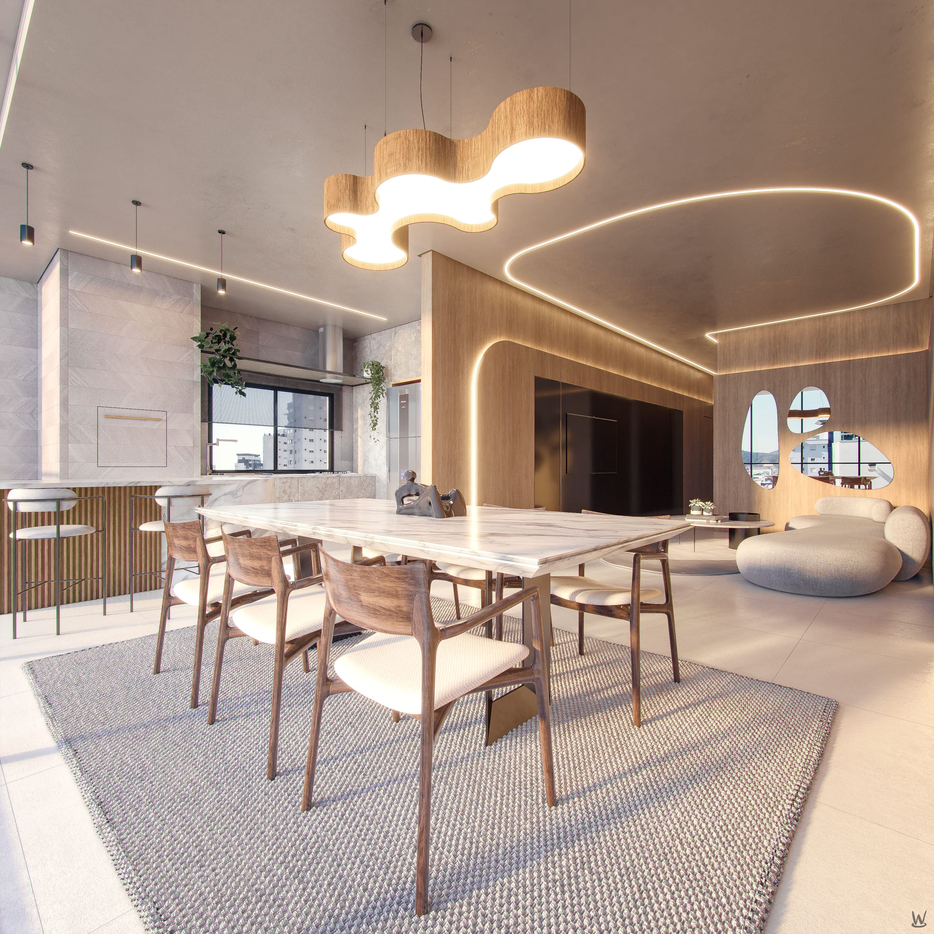 Apartamento à venda no Residencial NF Reference