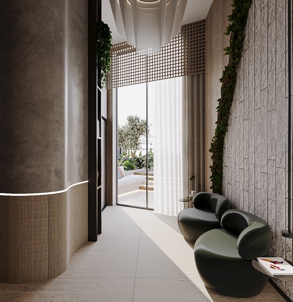 Andar alto no Edifício Residencial Celina Garden Residence