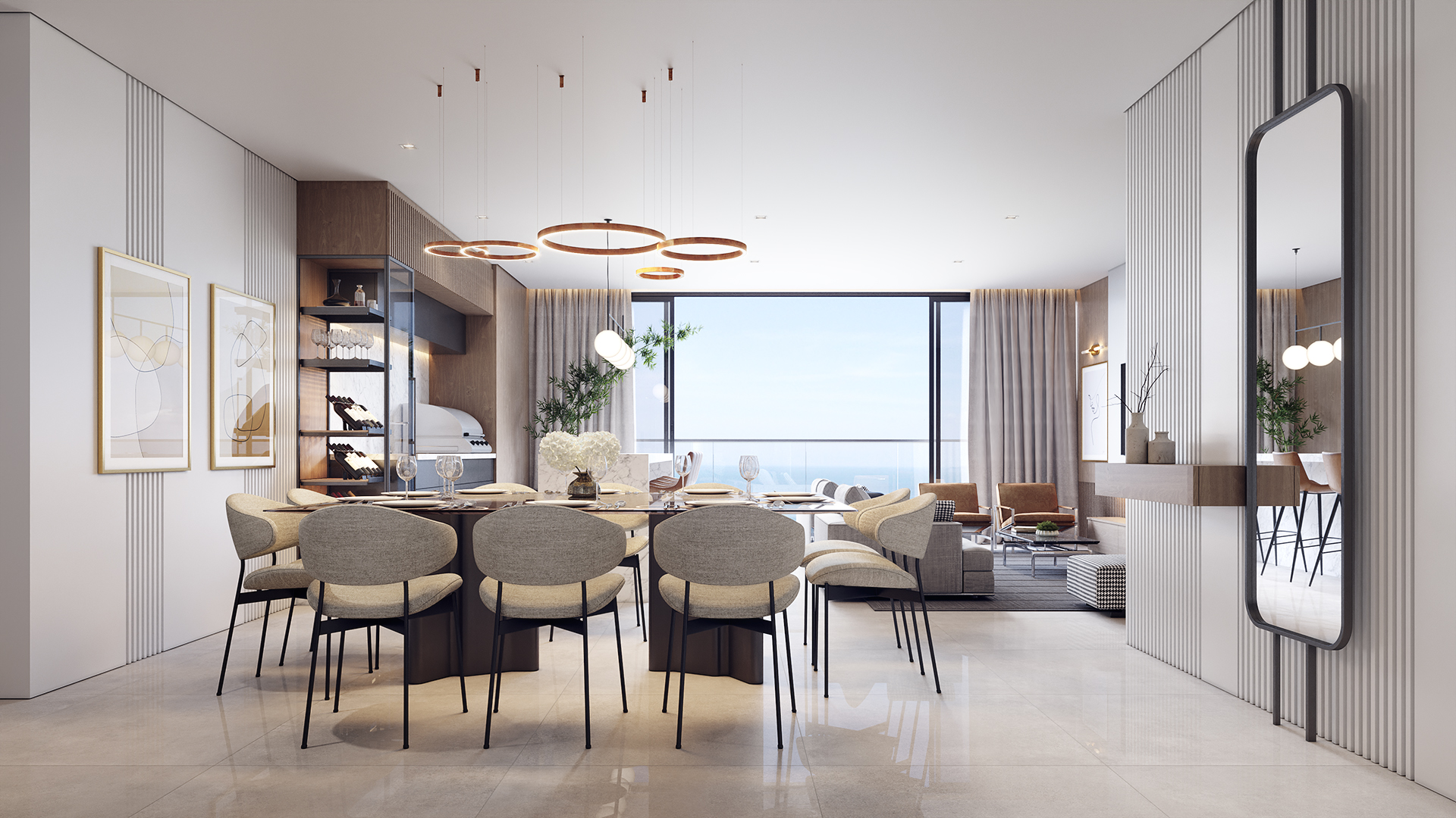 Apto à venda do Residencial Harmony Ocean Front em BC
