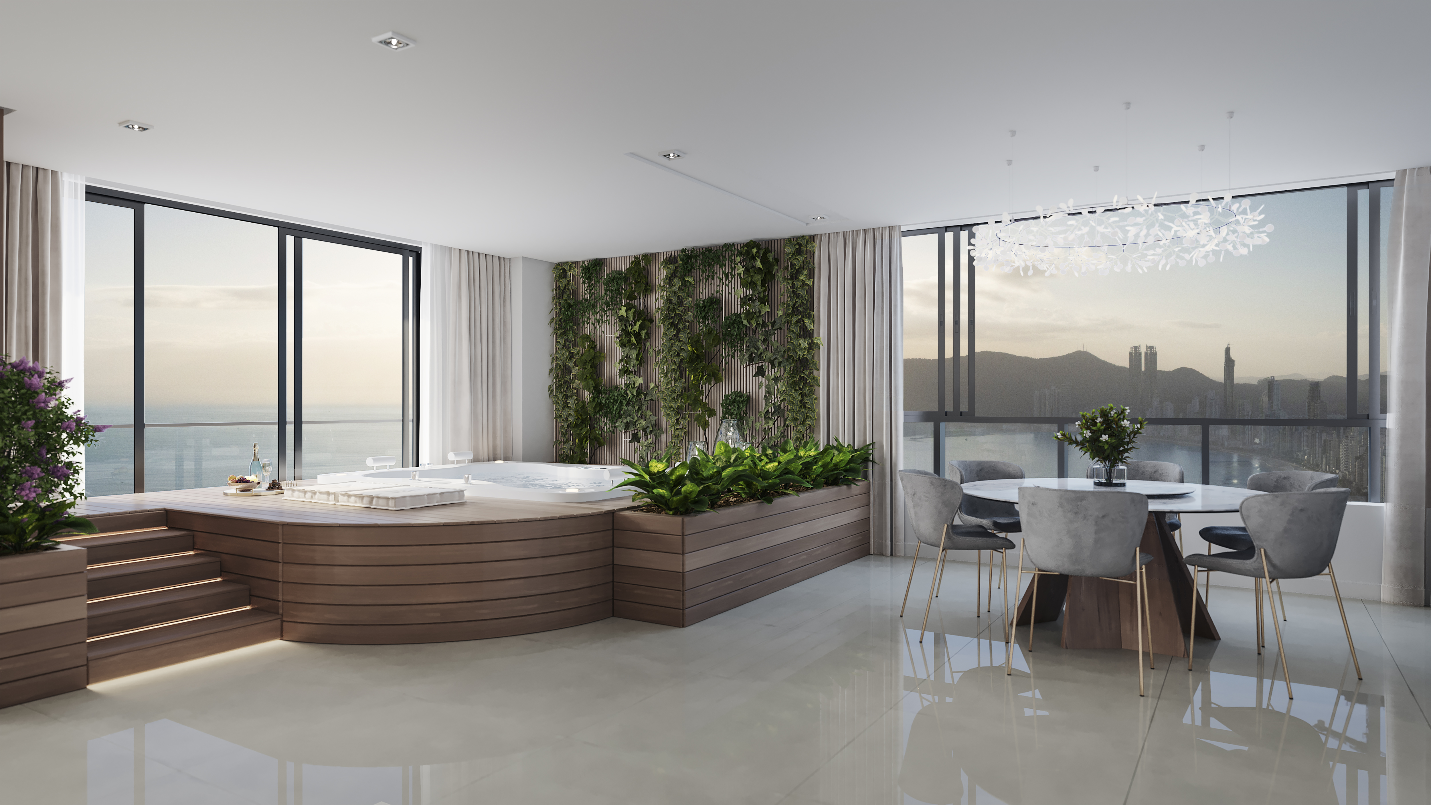 Apto à venda do Residencial Harmony Ocean Front em BC