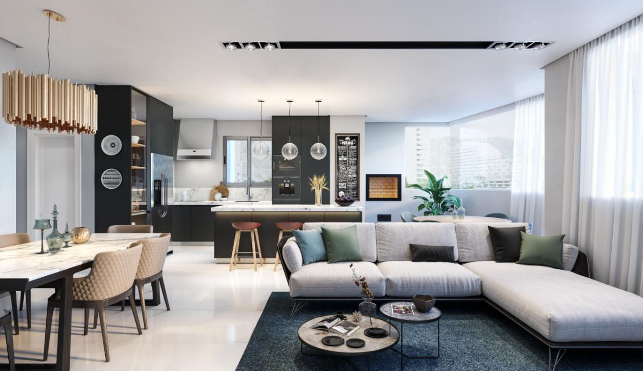 Andar alto no Olimpia Residence