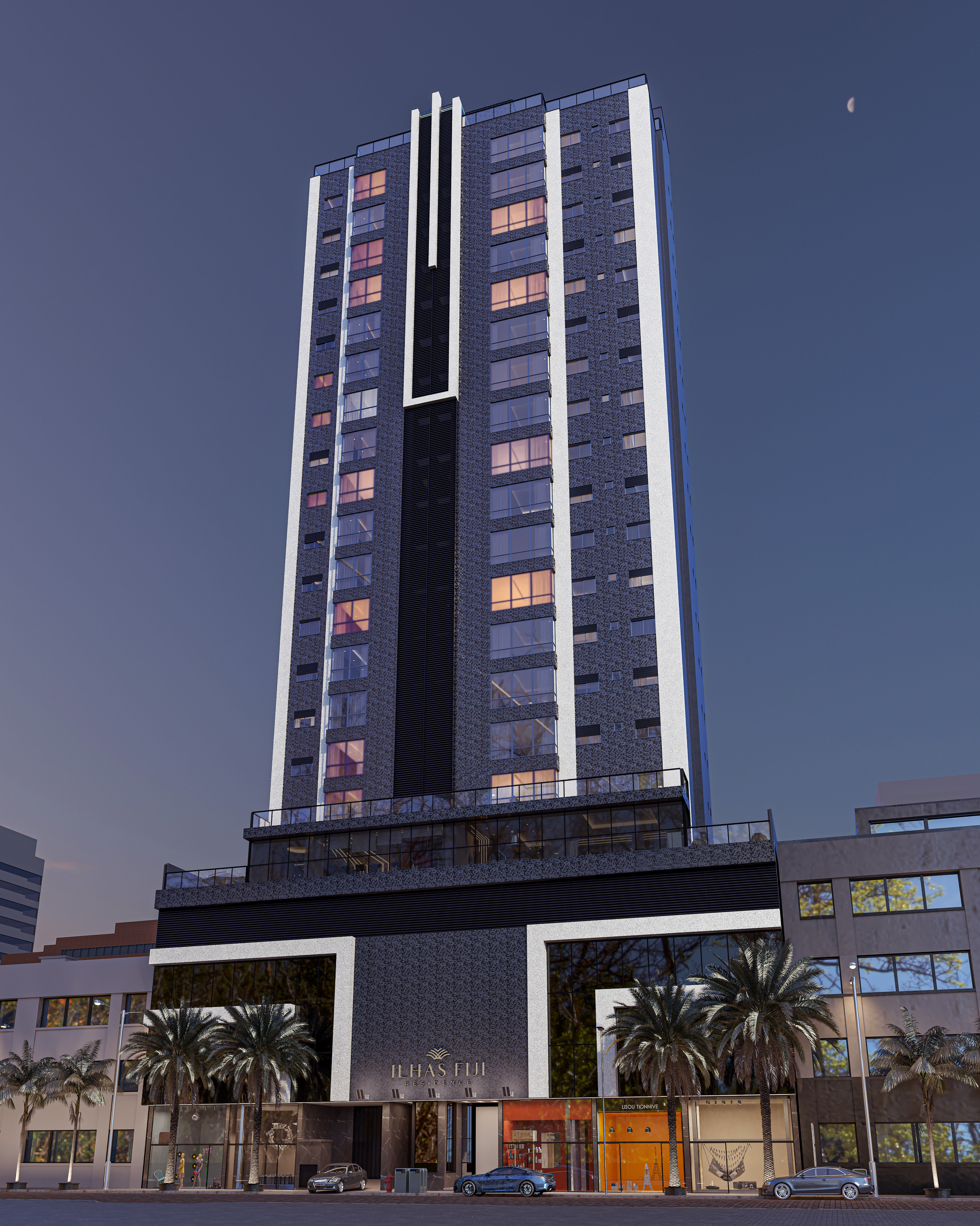 Venda de andar alto no Residencial Ilhas Fiji Residence