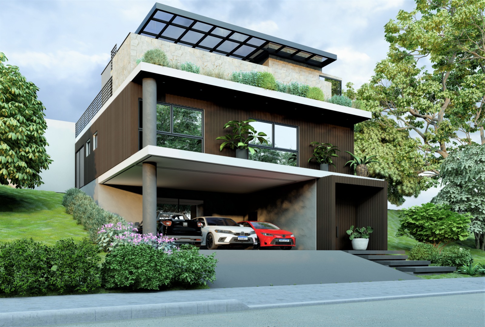 Casa Green House Haras moderna